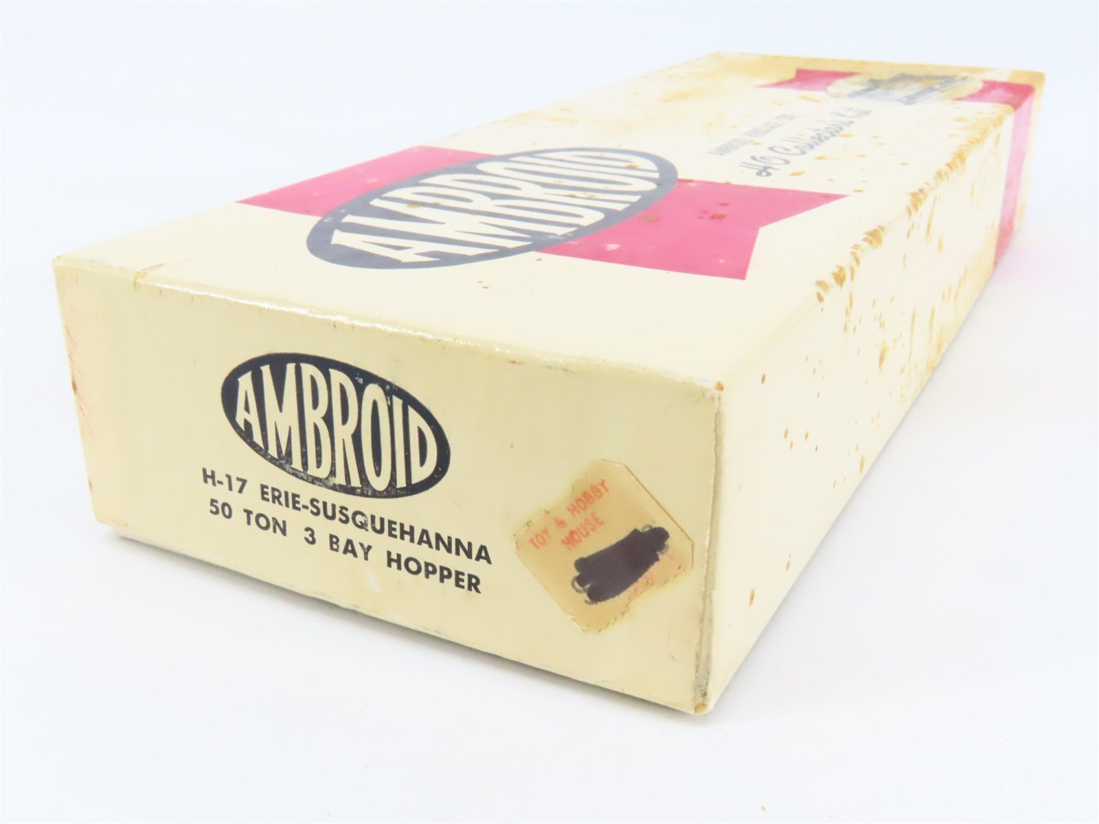HO Scale Ambroid Kit H-17 ERIE-Susquehanna 50-Ton 3-Bay Hopper