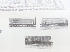 HO Scale Ambroid Kit H-17 ERIE-Susquehanna 50-Ton 3-Bay Hopper