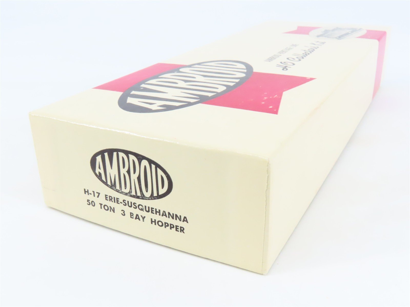 HO Scale Ambroid Kit H-17 ERIE-Susquehanna 50-Ton 3-Bay Hopper