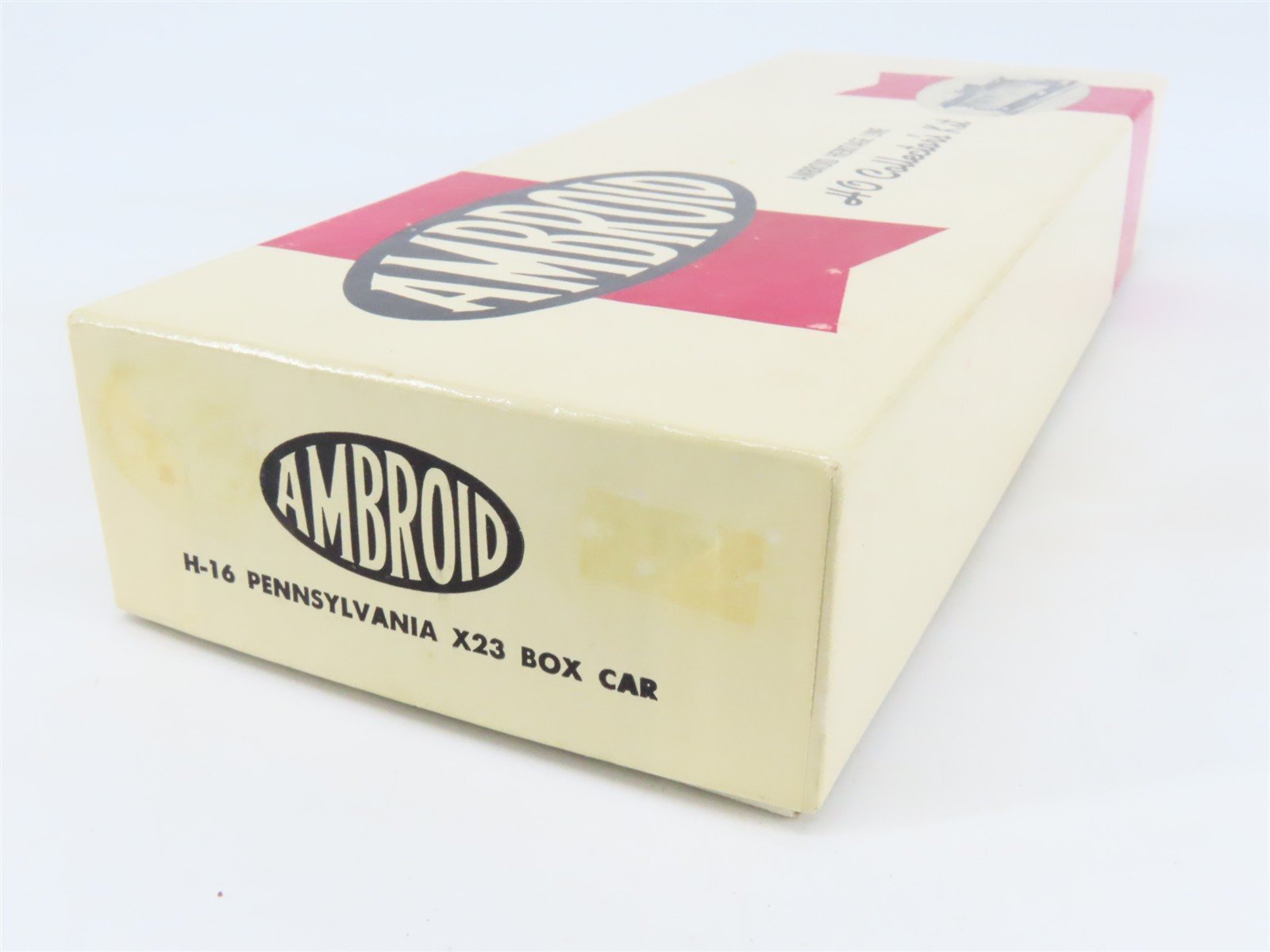 HO Scale Ambroid Kit H-16 PRR Pennsylvania Railroad X23 Box Car