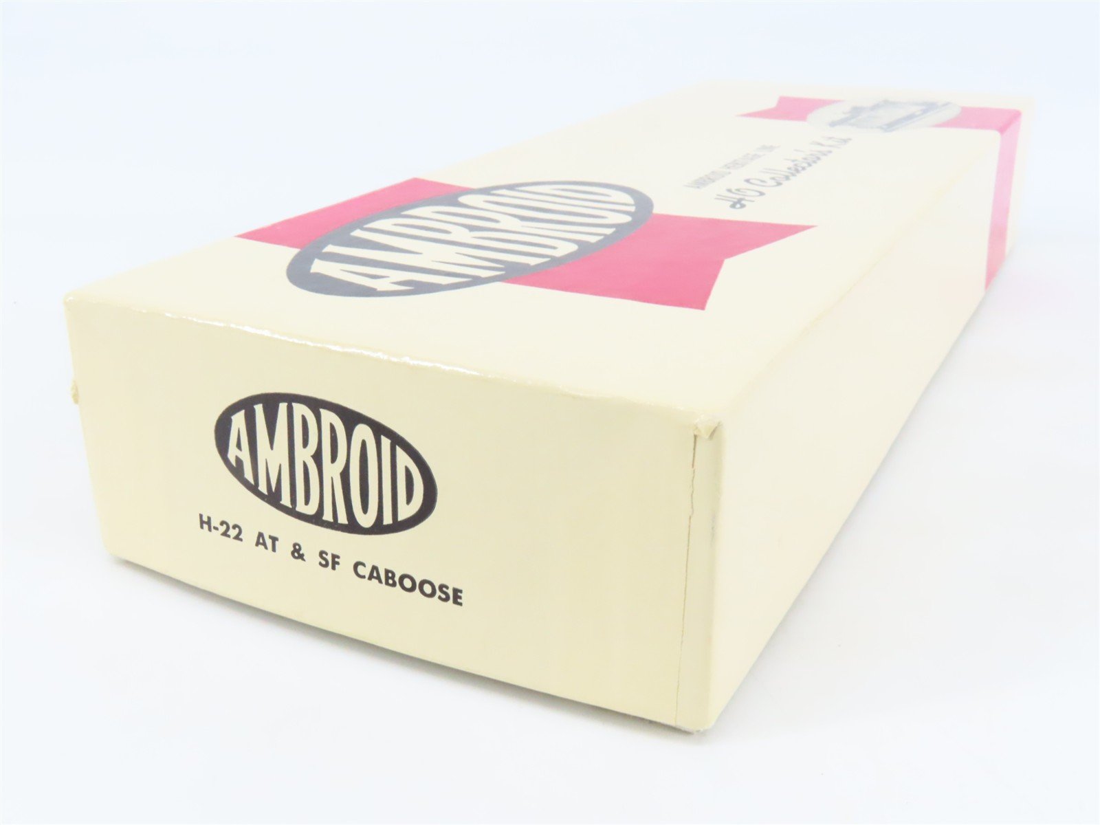 HO Scale Ambroid Kit H-22 AT&SF Santa Fe Railroad Caboose