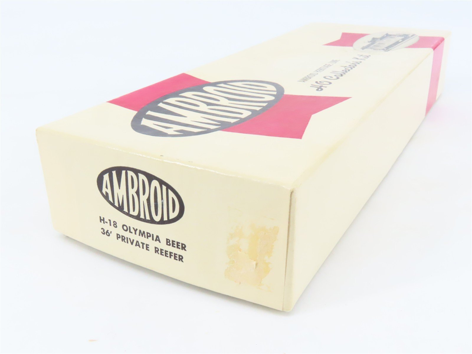HO Scale Ambroid Kit H-18 NADX Olympia Beer 36' Private Reefer #5109