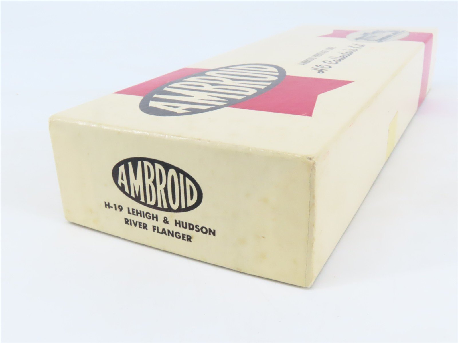 HO Scale Ambroid Kit H-19 LRR Lehigh & Hudson River Flanger Caboose
