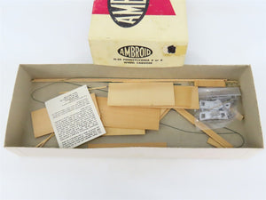 HO Scale Ambroid Kit H-20 PRR Pennsylvania Railroad 4 or 8 Wheel Caboose