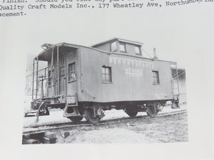 HO Scale Ambroid Kit H-20 PRR Pennsylvania Railroad 4 or 8 Wheel Caboose