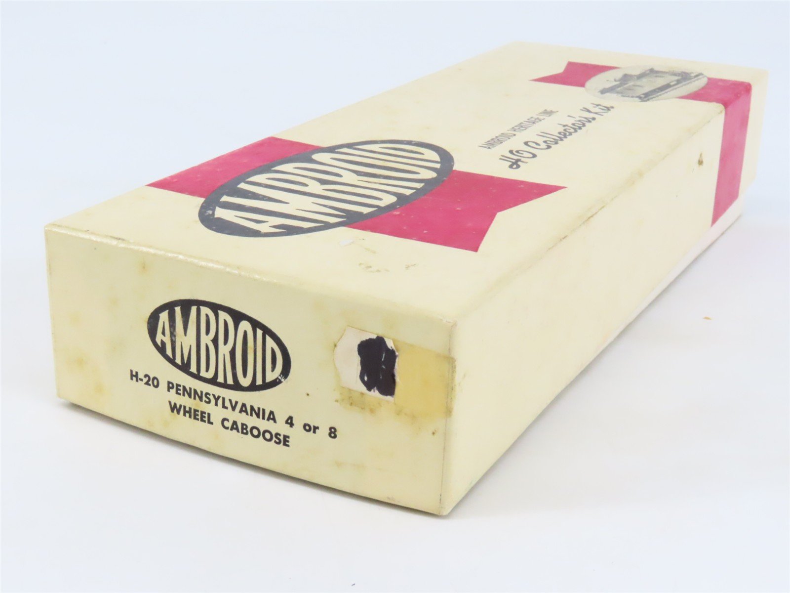 HO Scale Ambroid Kit H-20 PRR Pennsylvania Railroad 4 or 8 Wheel Caboose