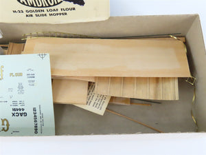 HO Scale Ambroid Kit H-23 GACX Golden Loaf Flour Air Slide Hopper #44491