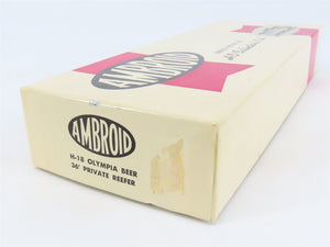 HO Scale Ambroid Kit H-18 NADX Olympia Beer 36' Private Reefer #5109