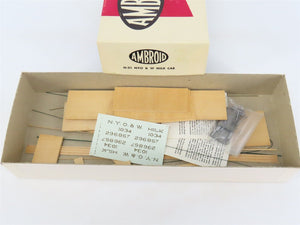 HO Scale Ambroid Kit H-21 NYO&W New York Ontario & Western Railway Milk Car