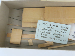 HO Scale Ambroid Kit H-21 NYO&W New York Ontario & Western Railway Milk Car
