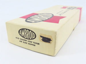 HO Scale Ambroid Kit H-23 GACX Golden Loaf Flour Air Slide Hopper #44491