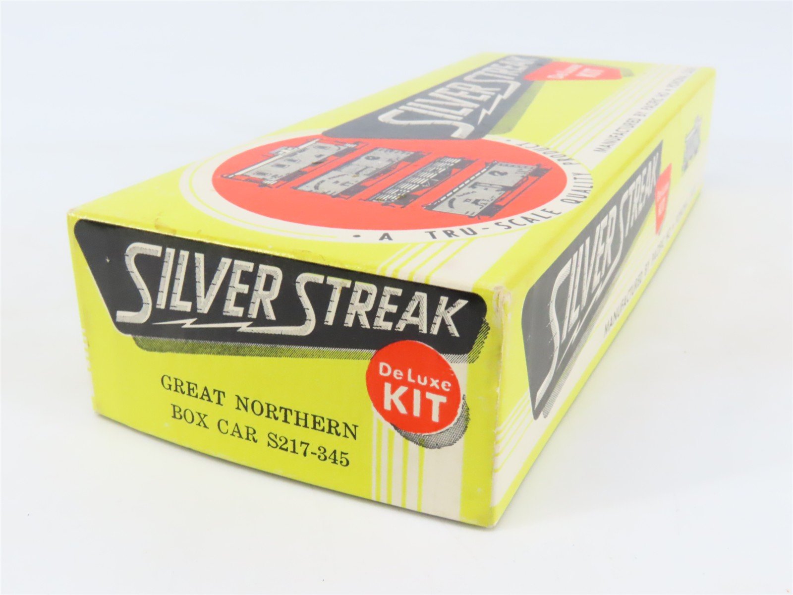 HO Scale Silver Streak Kit S217-345 GN Great Northern Single Door Box Car #23732