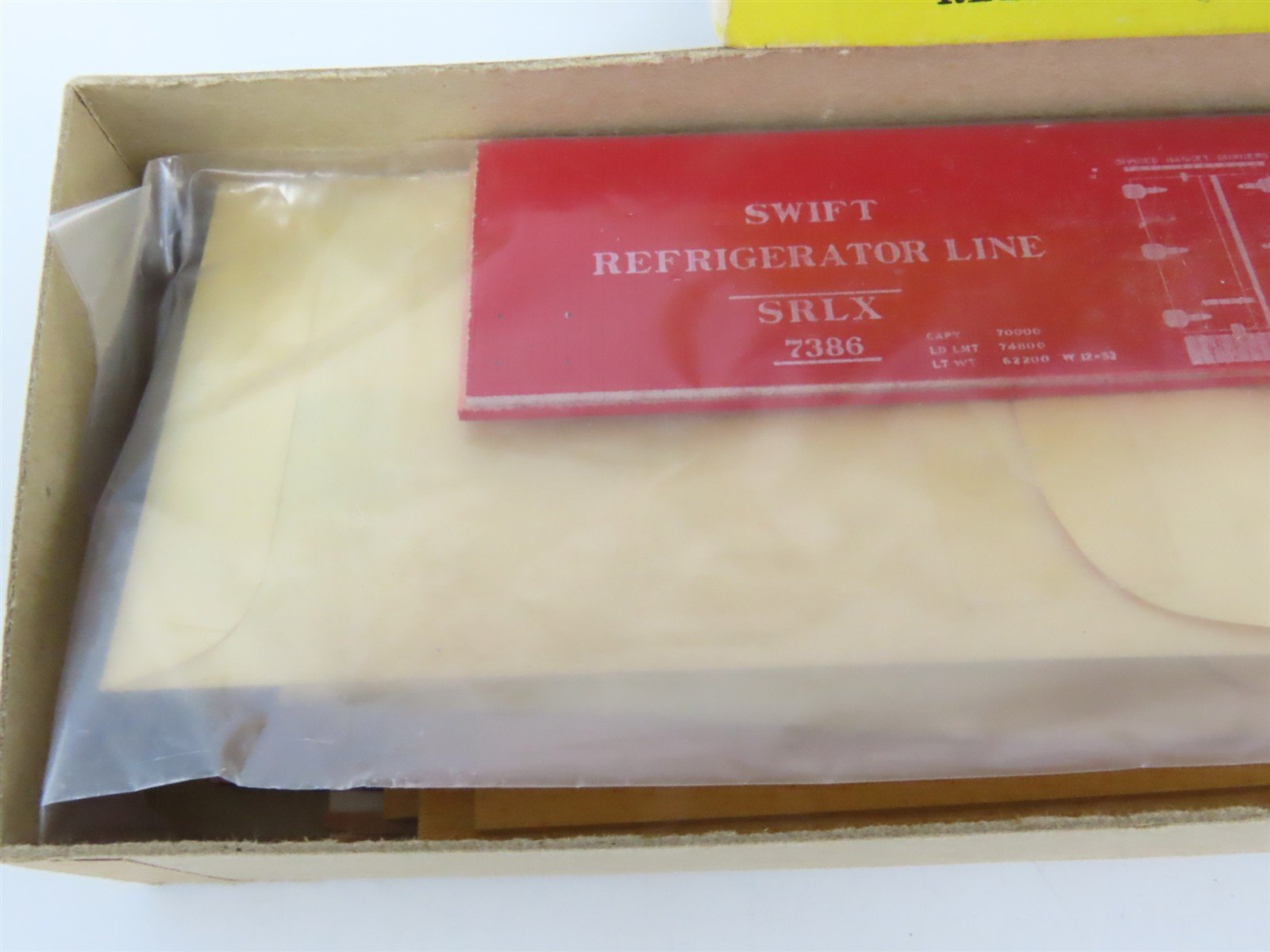HO Scale Silver Streak Kit S412-345 SRLX Swift Refrigerator Line Reefer #7386