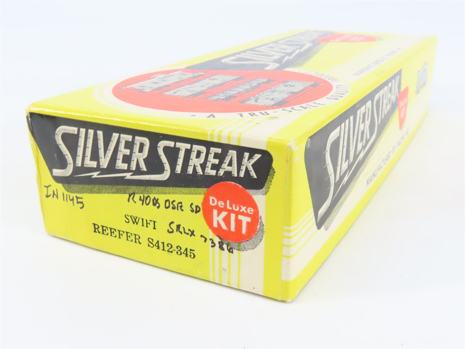 HO Scale Silver Streak Kit S412-345 SRLX Swift Refrigerator Line Reefer #7386