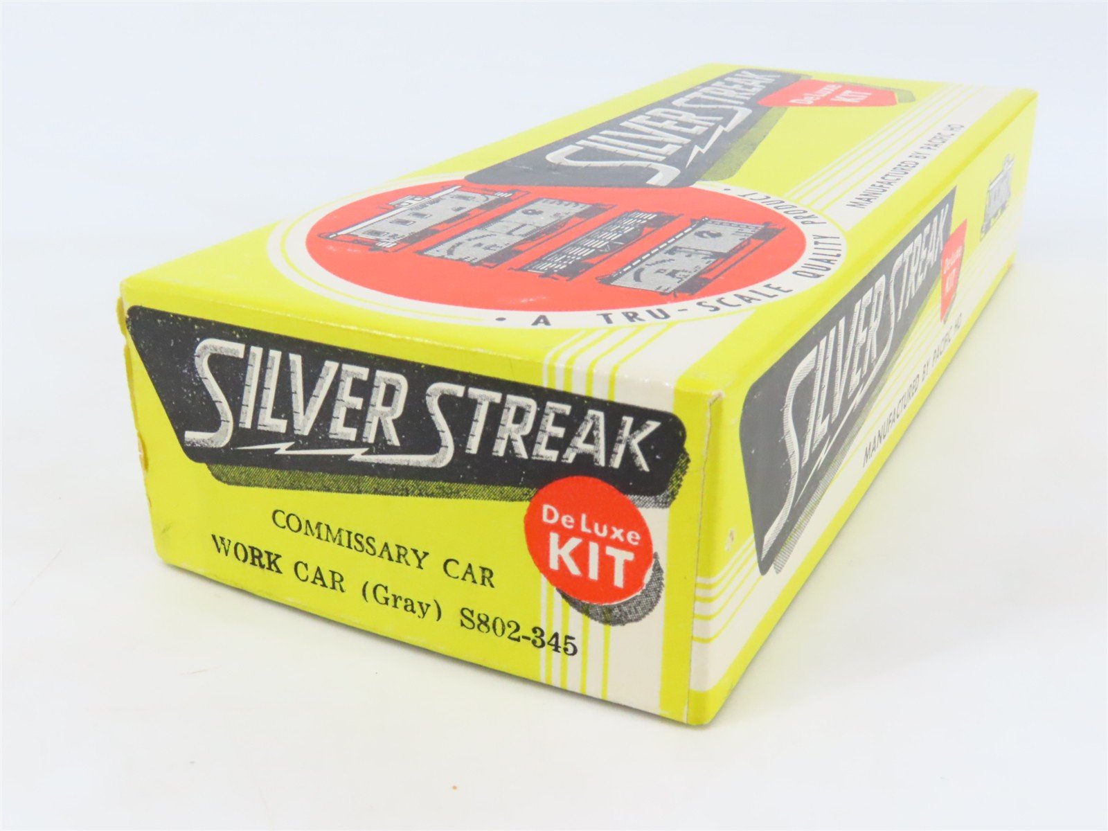 HO Silver Streak Kit S802-345 MW Maintenance of Way Commissary Work Car #809