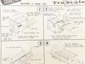 HO Scale Silver Streak Kit S805-345 MW Maintenance of Way Work Boom Car #750