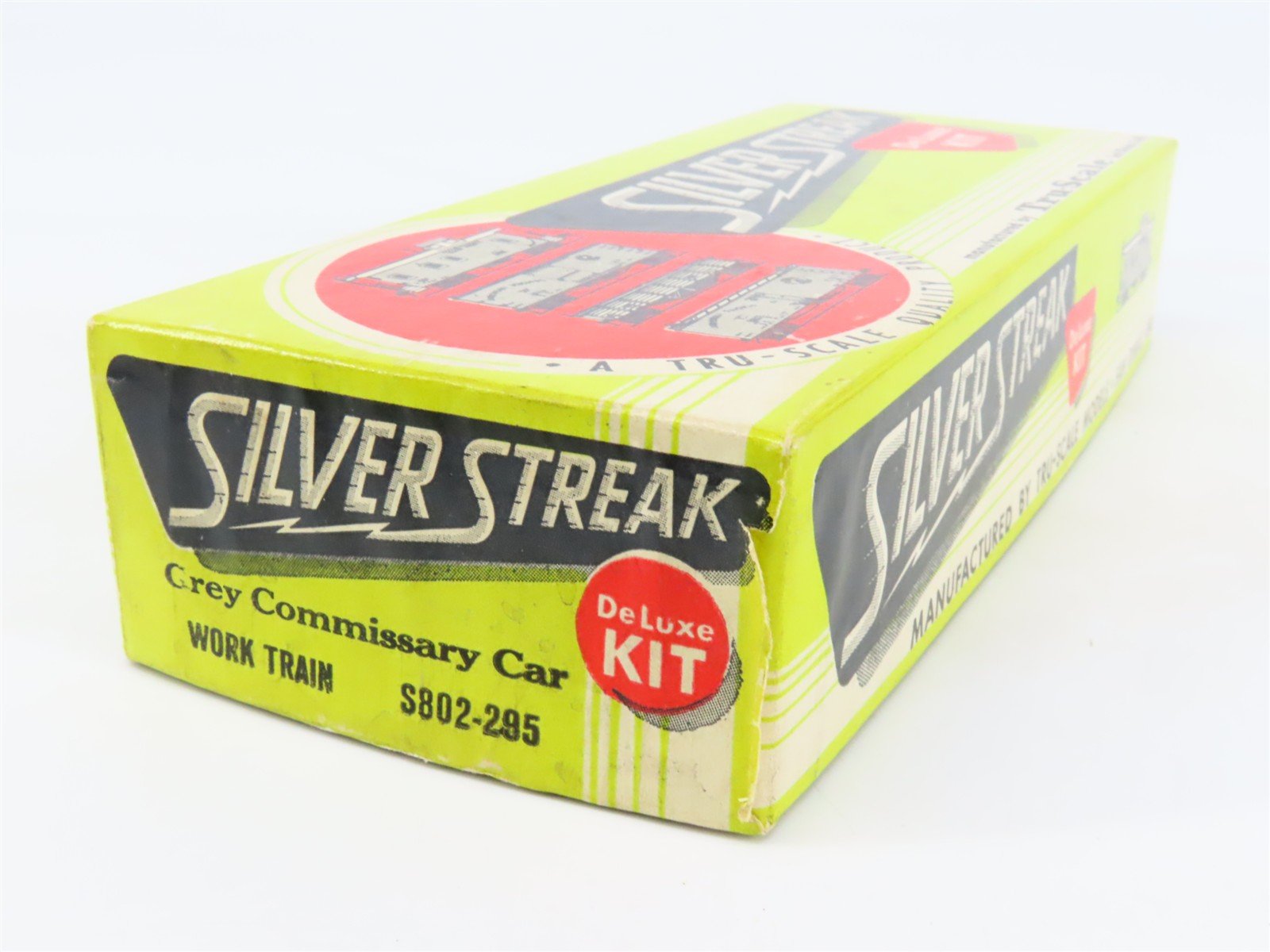 HO Scale Silver Streak Kit S802-295 MW Maintenance of Way Commissary Car #809