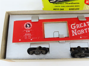HO Scale Silver Streak Kit S303-335 GN Great Northern Railway Box Car #3506