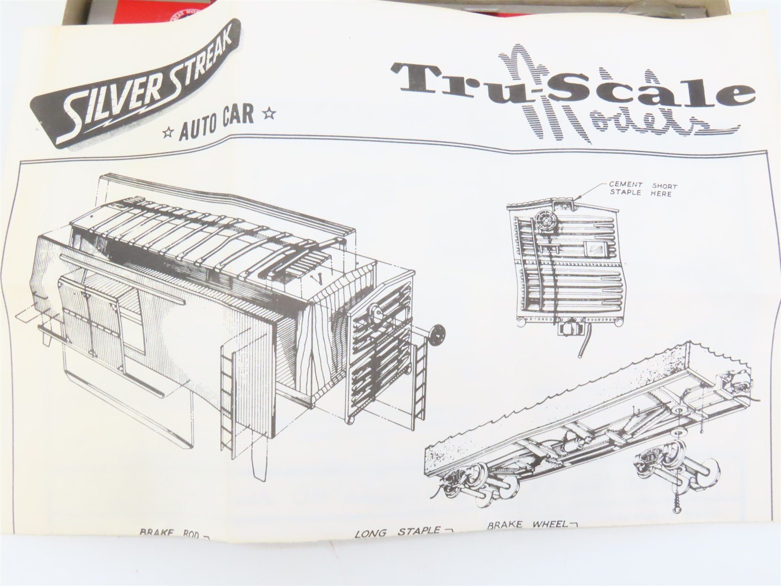 HO Scale Silver Streak Kit S303-335 GN Great Northern Railway Box Car #3506