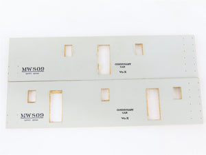 HO Scale Silver Streak Kit S802-295 MW Maintenance of Way Commissary Car #809
