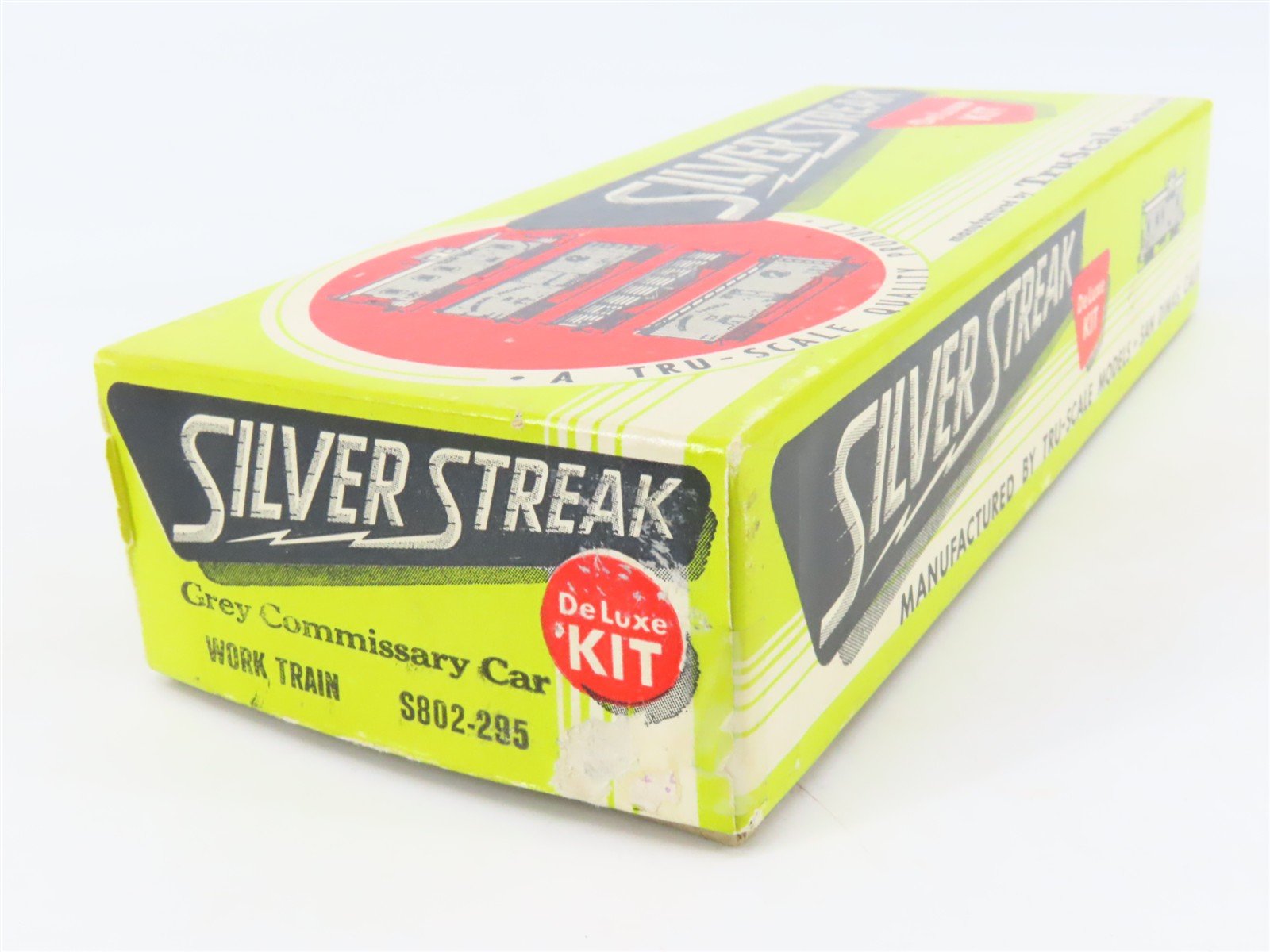 HO Scale Silver Streak Kit S802-295 MW Maintenance of Way Commissary Car #809