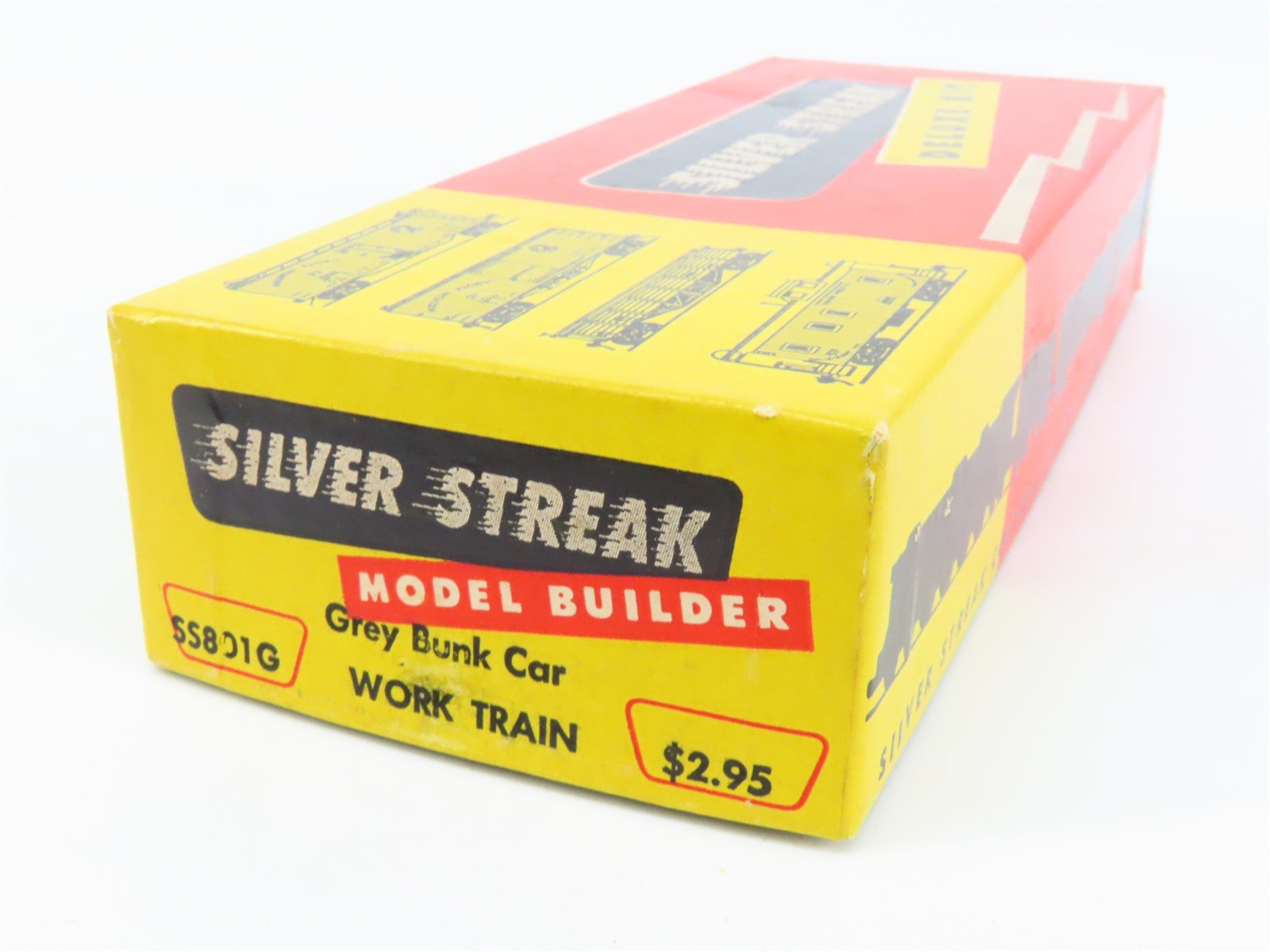 HO Scale Silver Streak Kit SS801G MW Maintenance of Way Work Train Bunk Car #430
