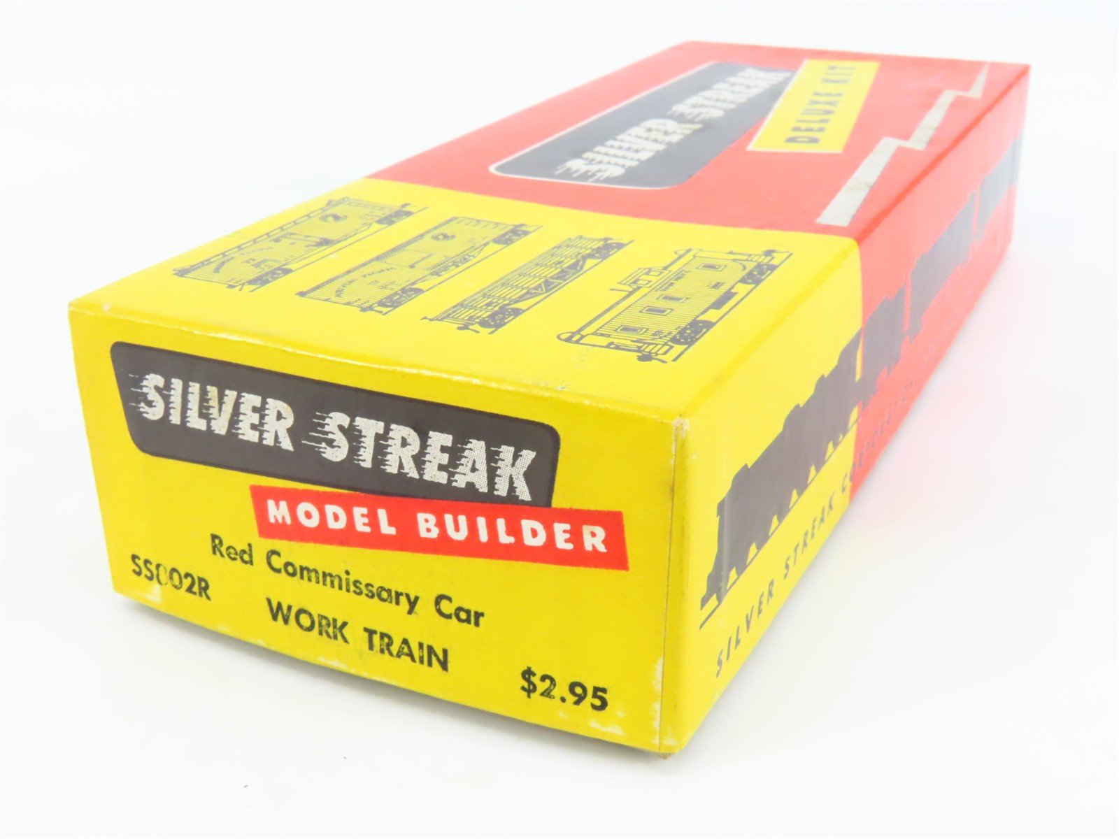 HO Scale Silver Streak Kit SS802R MW Maintenance of Way Commissary Car #809