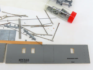 HO Scale Silver Streak Kit SS803G MW Maintenance of Way Engineering Car #525