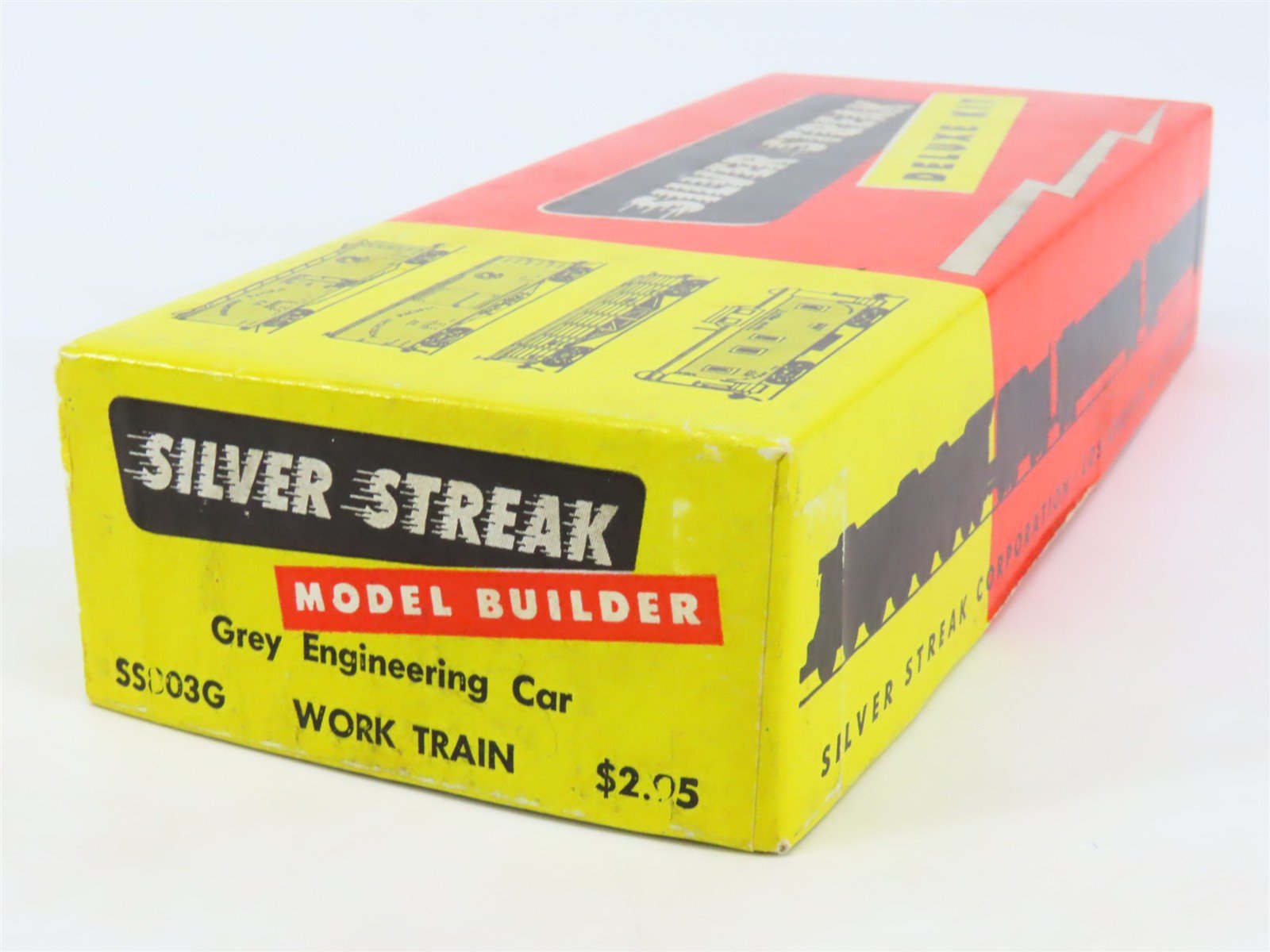 HO Scale Silver Streak Kit SS803G MW Maintenance of Way Engineering Car #525