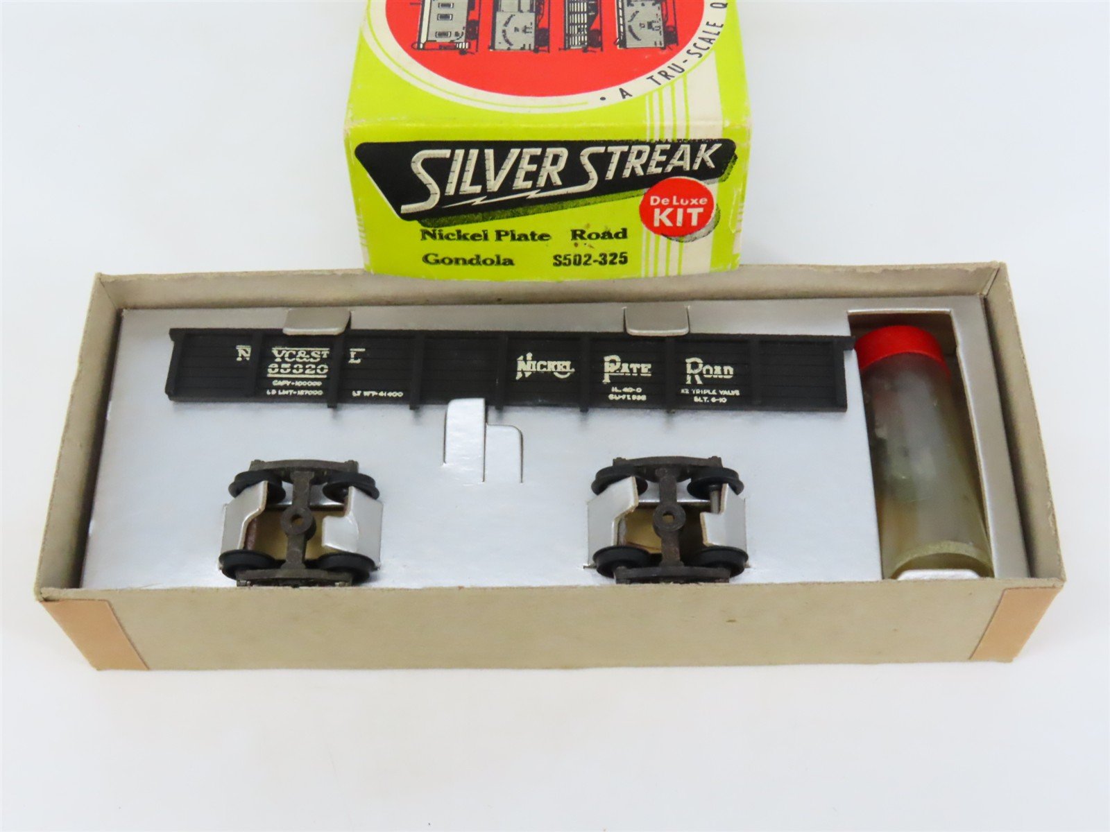 HO Scale Silver Streak Kit S502-325 NYC&StL Nickel Plate Road Gondola #65320