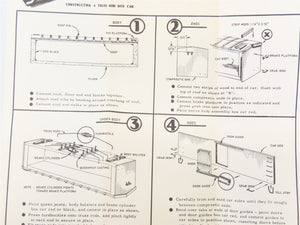 HO Scale Silver Streak Kit S702-345 NP Northern Pacific Truss Rod Box Car #38572