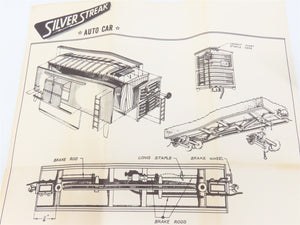 HO Scale Silver Streak Kit S303-345 GN Great Northern Billboard Box Car #3506