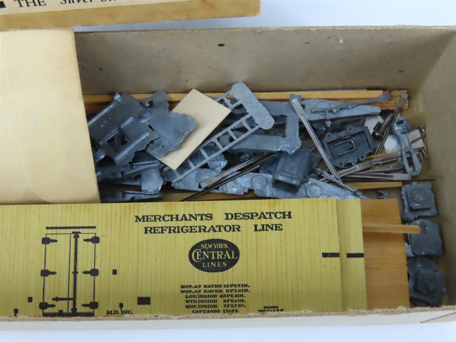 HO Scale Silver Streak Kit SS409 MDT New York Central Lines Reefer #22250