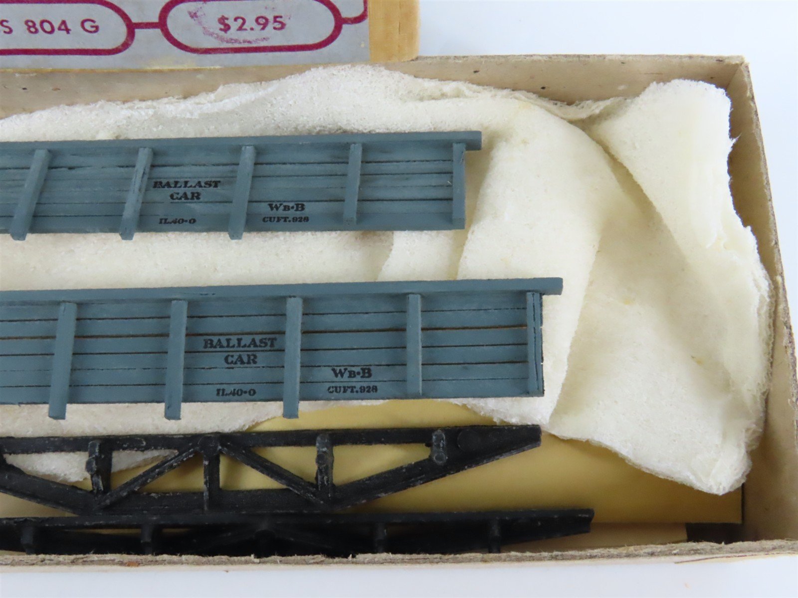 HO Silver Streak Kit SS804G MW Maintenance of Way Convertible Ballast Car #309