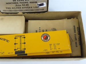 HO Scale Silver Streak Kit NP Northern Pacific Railroad Reefer #92663