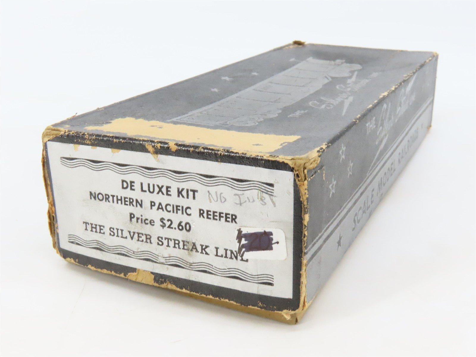 HO Scale Silver Streak Kit NP Northern Pacific Railroad Reefer #92663