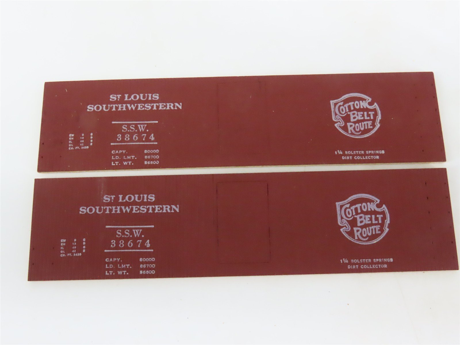 HO Silver Streak Kit SS206 SSW Cotton Belt Route Single Door Box Car #38674