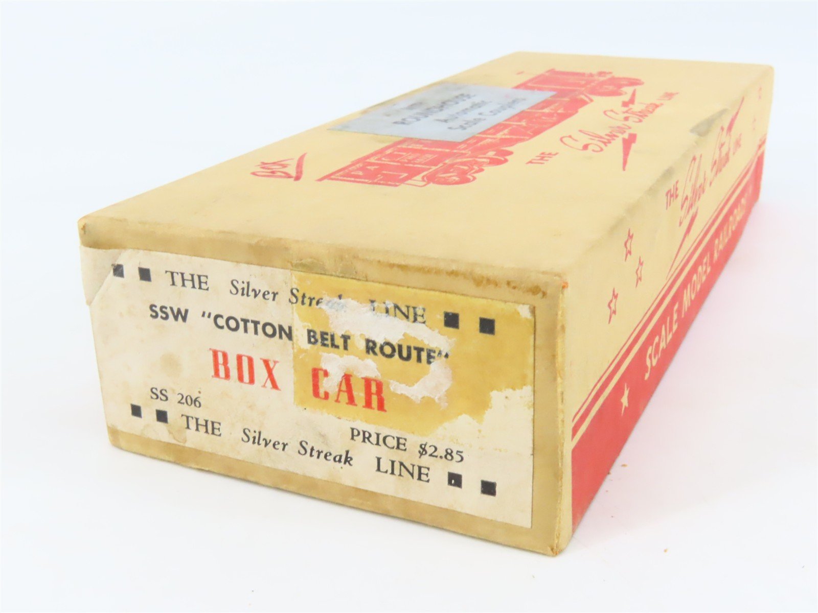 HO Silver Streak Kit SS206 SSW Cotton Belt Route Single Door Box Car #38674