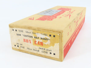 HO Silver Streak Kit SS206 SSW Cotton Belt Route Single Door Box Car #38674