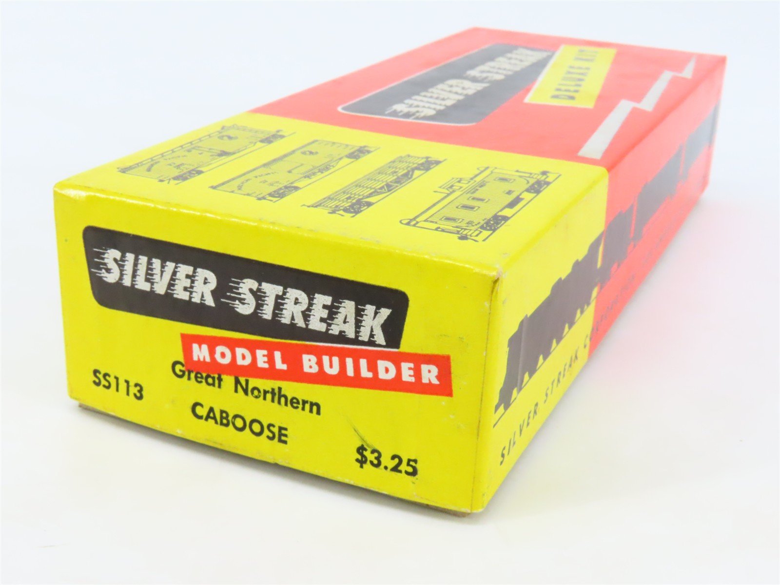 HO Scale Silver Streak Kit SS113 GN Great Northern Railway Caboose #X204