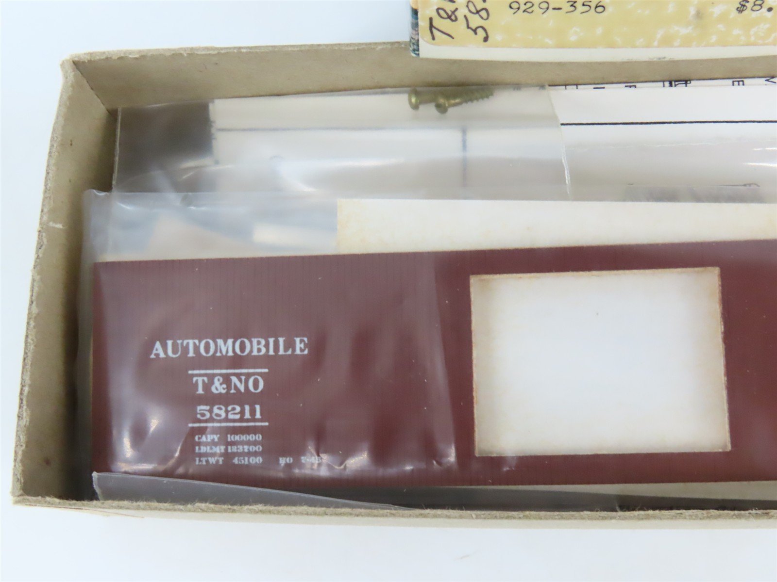 HO Scale Silver Streak Kit 929-356 T&NO SP Southern Pacific 50' Box Car #58211
