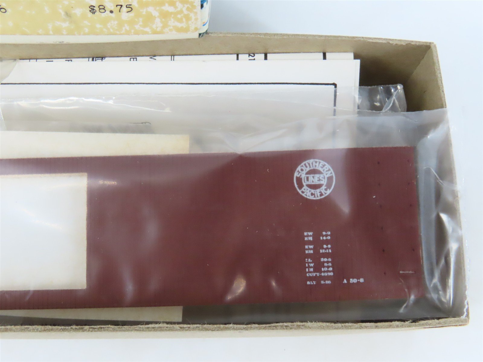 HO Scale Silver Streak Kit 929-356 T&NO SP Southern Pacific 50' Box Car #58211