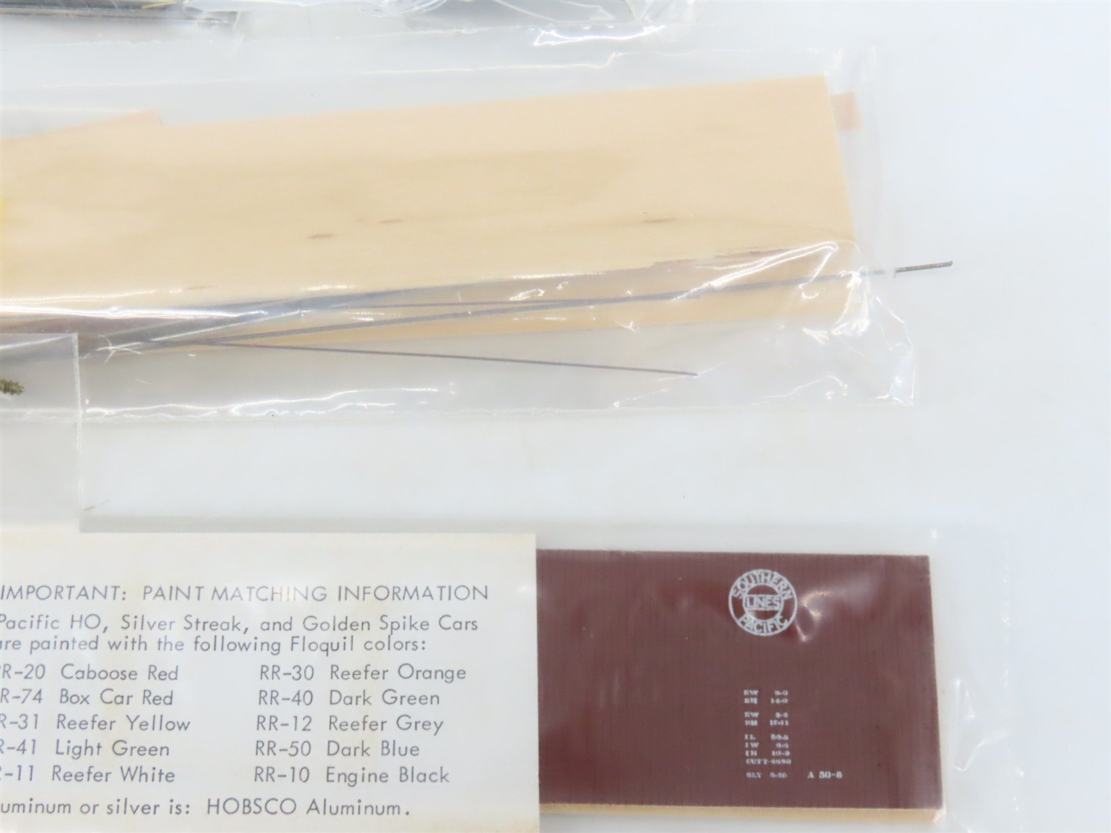 HO Scale Silver Streak Kit 929-356 T&NO SP Southern Pacific 50' Box Car #58211