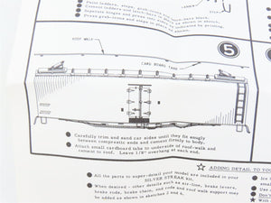 HO Scale Silver Streak Kit 929-410 SFRD Santa Fe Super Chief Reefer #24375