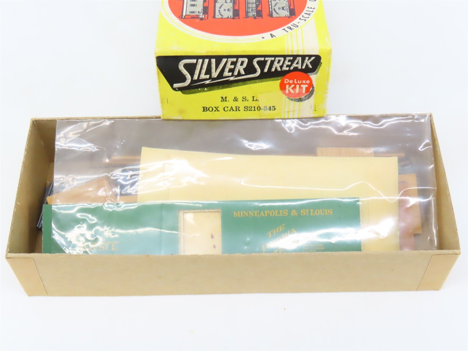 HO Scale Silver Streak Kit S210-345 M&StL The Peoria Gateway Box Car #50468