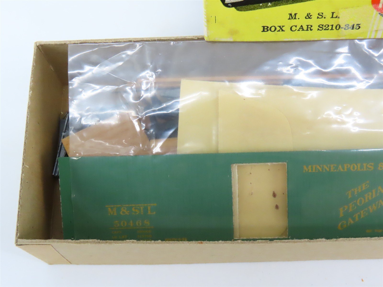 HO Scale Silver Streak Kit S210-345 M&StL The Peoria Gateway Box Car #50468