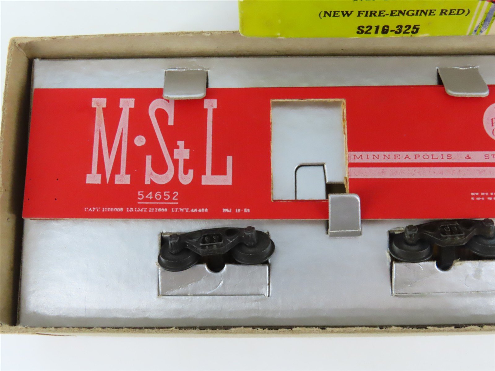 HO Scale Silver Streak Kit S216-325 M&StL The Peoria Gateway Box Car #54652