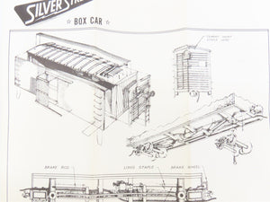 HO Scale Silver Streak Kit S217-345 GN Great Northern Railway Box Car #23732