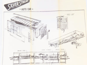 HO Scale Silver Streak Kit S302-345 D&RGW Rio Grande Automobile Box Car #65530
