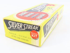 HO Scale Silver Streak Kit S302-345 D&RGW Rio Grande Automobile Box Car #65530